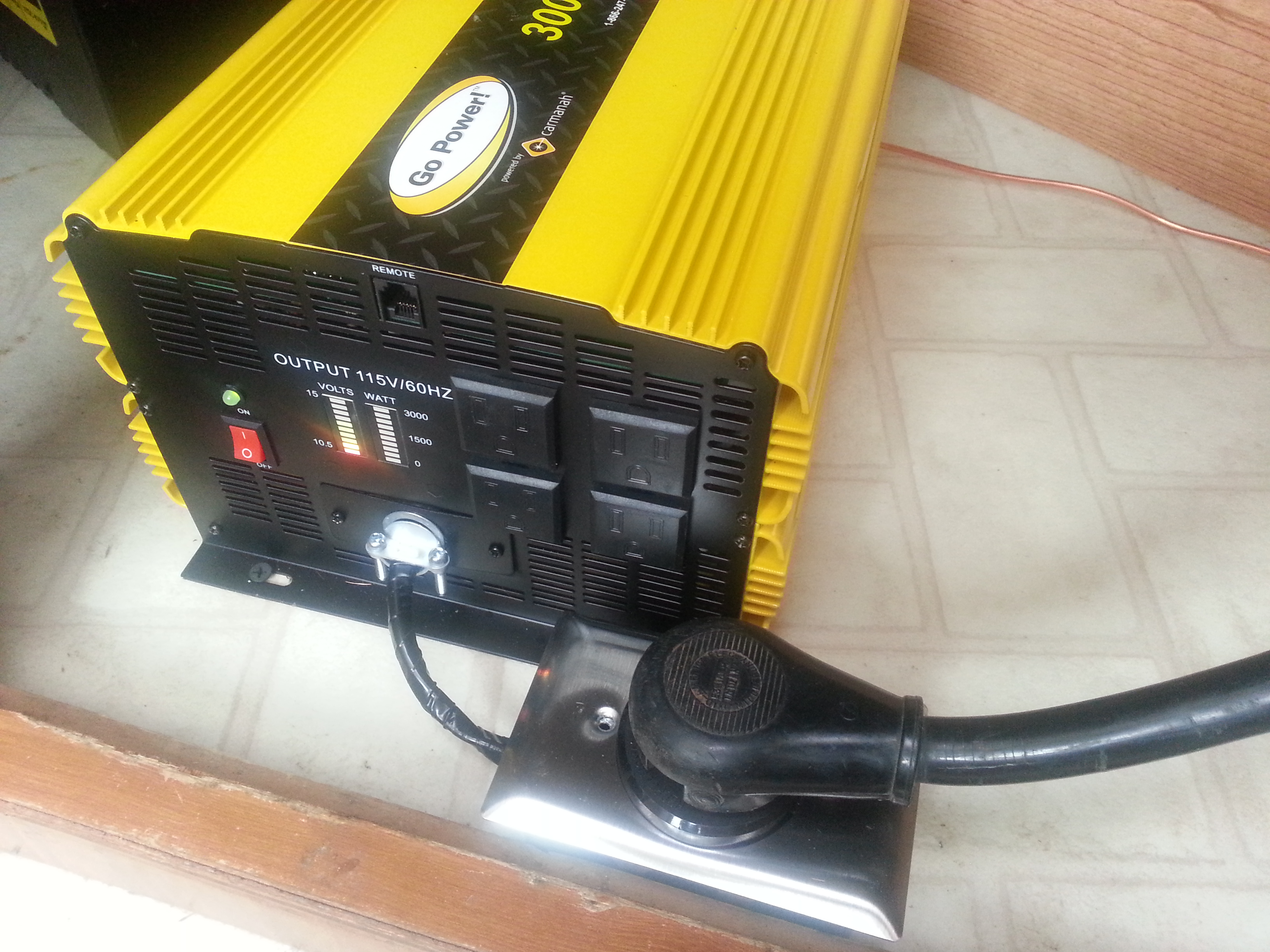 3000 Watt Inverter Power Cable